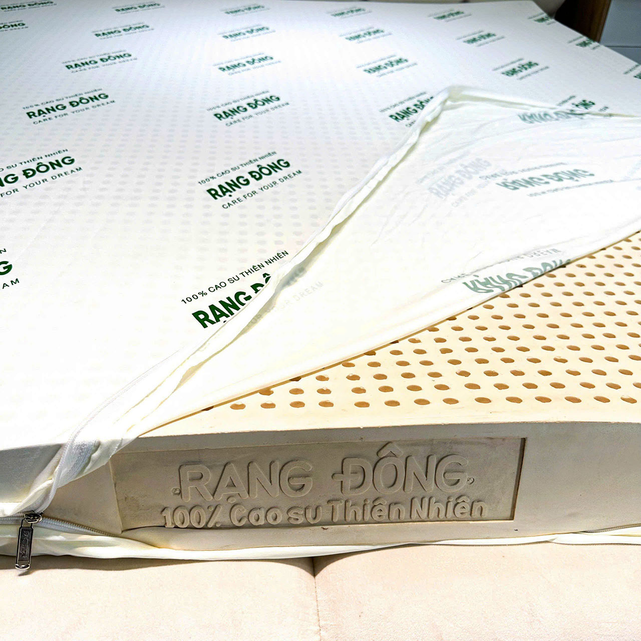 Nệm Cao Su Thiên Nhiên Rạng Đông - Ảnh 5